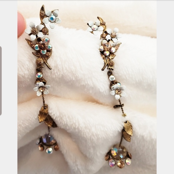 🌼Vintage Neiman Marcus Dangle Earrings🌼 - Picture 4 of 5